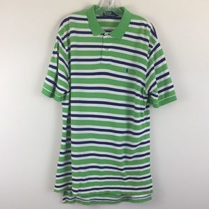 Polo Ralph Lauren Striped Polo Size XL EUC